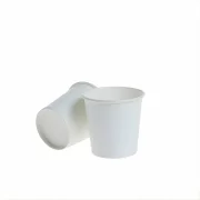 Pahare carton albe 4 OZ, 50 bucati/set, Safir