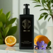 Crema de maini si de corp, 400 ml, Mirror Snake, Roberto Cavalli