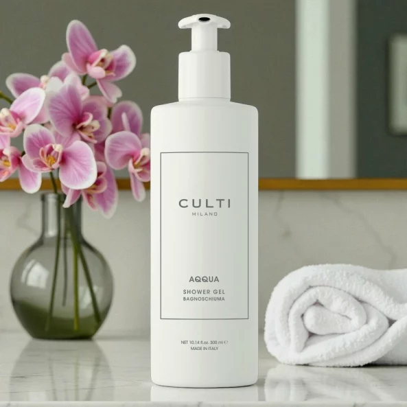 Gel de dus hotelier, 300 ml, Aqqua, Culti Milano