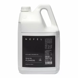 Gel de dus hotelier, 5 L, Silk &amp; Flowers, Ecolabel, Nefel