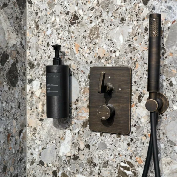 Gel de dus si par hotelier, 480 ml, Black Amber, Nefel