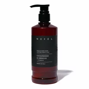 Sapun lichid hotelier, 480 ml, Cedarwood &amp; Hibiscus, Nefel
