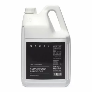 Sapun lichid hotelier, 5 L, Cedarwood &amp; Hibiscus, Nefel