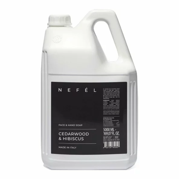 Sapun lichid hotelier, 5 L, Cedarwood &amp; Hibiscus, Nefel