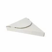 Triunghi pizza acoperit cu capac, 100 bucati/set, Basic by Nature