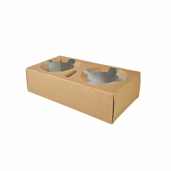 Suport carton pentru 2 pahare