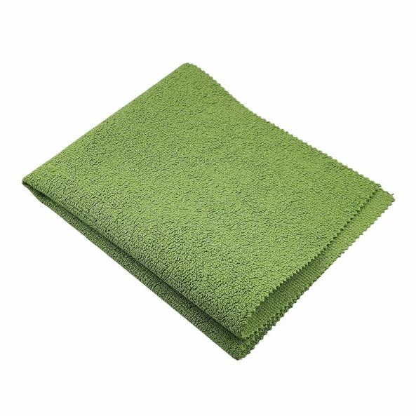 Set 2 lavete microfibra PU-TOUCH, 35x40 cm, verzi, Ideal