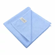 Set 3 lavete microfibra BASIC Professional, 40x40 cm, albastre, Ideal