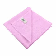 Set 3 lavete microfibra BASIC Professional, 40x40 cm, rosii, Ideal