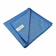 Set 3 lavete microfibra pentru geamuri, 40x40 cm, albastre, Ideal