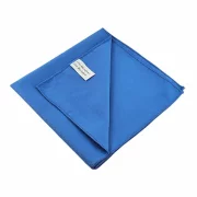 Set 3 lavete microfibra SOFT VELOUR, 40x40 cm, albastre, Ideal