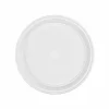 Farfurii plastic 22 cm, albe, 100 bucati/set