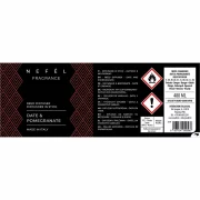 Odorizant de camera cu betisoare Nefel, Curmale &amp; Rodie, 480ml