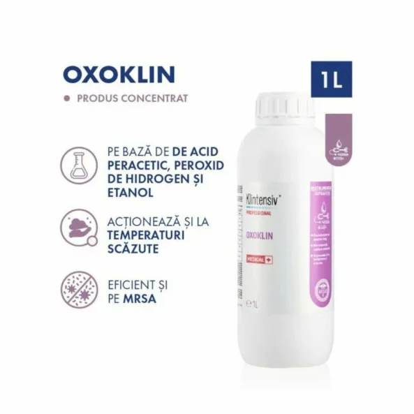 Dezinfectant de nivel inalt, 1000 ml, Oxoklin