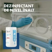 Servetele dezinfectante pentru suprafete, 120 bucati/tub, Peroklin