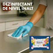 Servetele umede dezinfectante pentru suprafete, 80 buc/pachet, Klintensiv