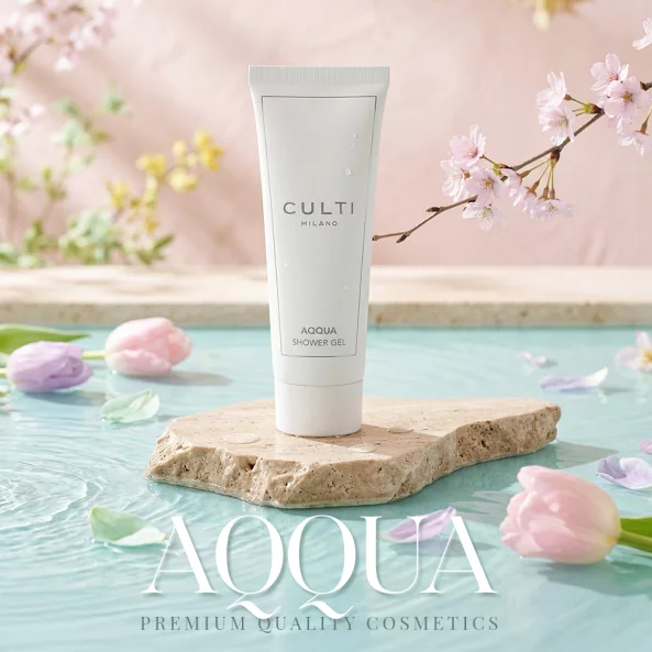 Gel de dus hotelier, 30 ml, Aqqua, Culti Milano