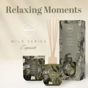 Odorizant de camera cu betisoare Aroma Home, Jungle, gama Wild, 100ml