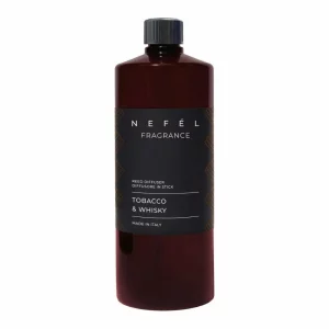 Rezerva odorizant de camera cu betisoare Nefel, Tutun &amp; Whisky, 1L