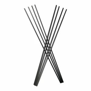 Set 8 betisoare pentru odorizant de camera, Nefel, negre, 40cm