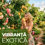 Odorizant camera Tropical Mango, parfum gourmand fructat, eSSenza Vera Sensation, 250ml