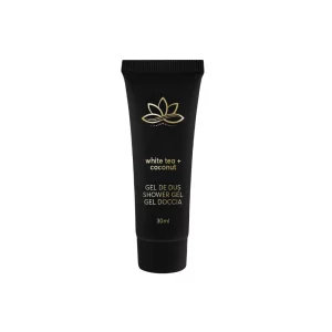 Gel de dus hotelier Seembol Lotus Collection, White Tea &amp; Coconut, 30ml
