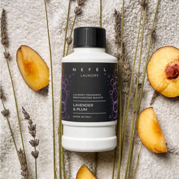 Parfum de rufe Nefel, Lavanda &amp; Pruna, 250ml