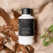 Parfum de rufe Nefel, Paciuli &amp; Lemn de santal, 250ml