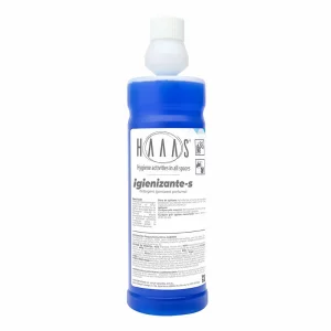 Detergent lichid profesional super-concentrat pentru pardoseli HAAAS Igienizante-S, igienizant, parfum eucalipt, 1L