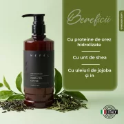 Balsam de par hotelier Nefel, Green Tea Leaves, 480ml