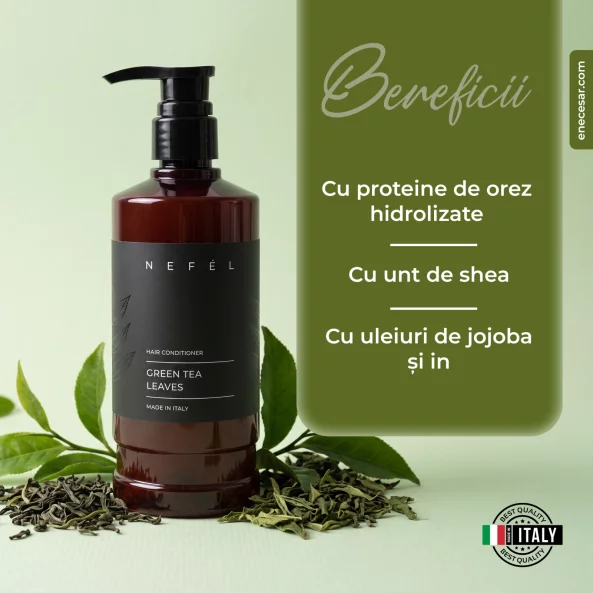 Balsam de par hotelier Nefel, Green Tea Leaves, 480ml