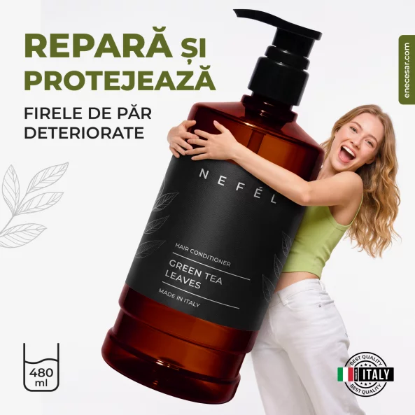 Balsam de par hotelier Nefel, Green Tea Leaves, 480ml