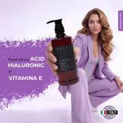 Crema de maini si de corp hoteliera Nefel, Lotus &amp; Violet, 480ml