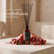 Odorizant camera cu betisoare Nefel Date &amp; Pomegranate, parfum oriental, 480 ml