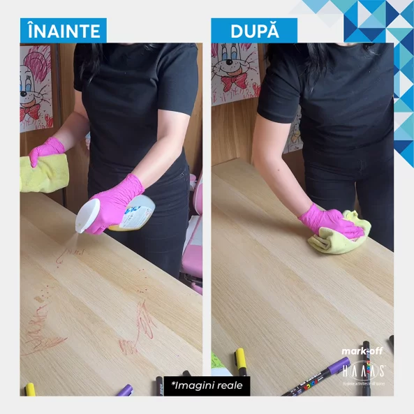 Solutie curatare marker, cerneala, lipici si adeziv, HAAAS Mark-Off, 5 Kg
