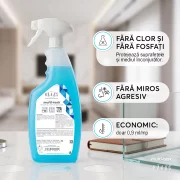 Solutie curatat mobila, sticla, plastic si suprafete lavabile, antistatica, igienizanta, HAAAS Multi-Task, 750 ml