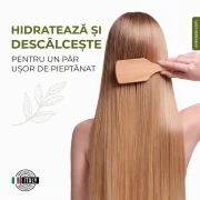 Balsam de par Nefel Green Tea Leaves, cu acid hialuronic si unt de shea, hidratant si reparator, 480 ml