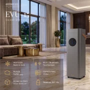 Difuzor parfum camera eSSenza Vera Smart Diffuser EVU-15, HVAC, Wi-Fi, Bluetooth, acoperire 5000-8000 m3, gri