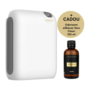 Pachet promo difuzor parfum camera + rezerva Clean 100 ml, Smart Diffuser EVOV-2, eSSenza Vera