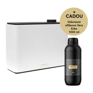 Pachet promo difuzor parfum camera + rezerva Erba 1 L, Smart Diffuser EVOV-10, eSSenza Vera