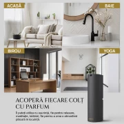 Pachet promo difuzor parfum camera + rezerva Skull 250 ml, Smart Diffuser EVRAD-2, eSSenza Vera