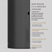Pachet promo difuzor parfum camera + rezerva Skull 250 ml, Smart Diffuser EVRAD-2, eSSenza Vera