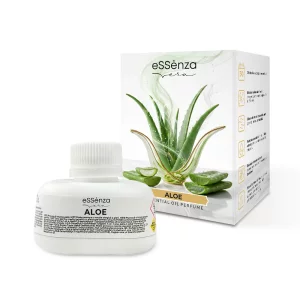 Rezerva difuzor odorizant camera Aloe, parfum verde-proaspat, eSSenza Vera Diffuser, 100ml