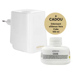 Pachet promo difuzor odorizant camera + rezerva Cake 100 ml, Electric Diffuser, eSSenza Vera