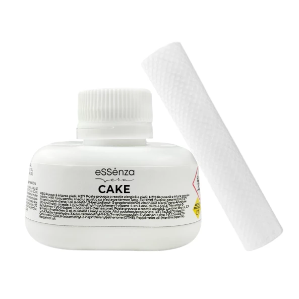 Pachet promo difuzor odorizant camera + rezerva Cake 100 ml, Electric Diffuser, eSSenza Vera