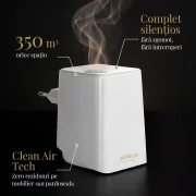 Difuzor parfum camera eSSenza Vera Electric Diffuser, acoperire 350 m³, alb