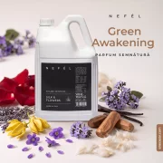 Gel de dus cu pH neutru Nefel Silk &amp; Flowers, certificat Ecolabel, cu glicerina, 5 L