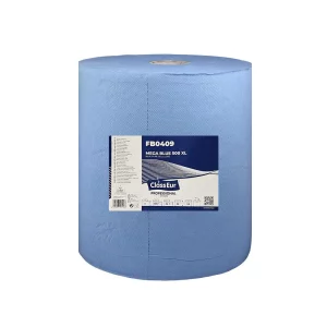Prosop rola industriala, 3 straturi, 170m/rola, XL, albastra