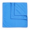 Set 3 lavete microfibra cu 2 fete pentru geamuri, inox si crom Ideal SHINE, 40x40 cm, albastre