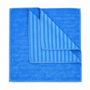Set 3 lavete microfibra cu peri pentru murdarie grosiera Ideal Bristles, 40x40 cm, albastre